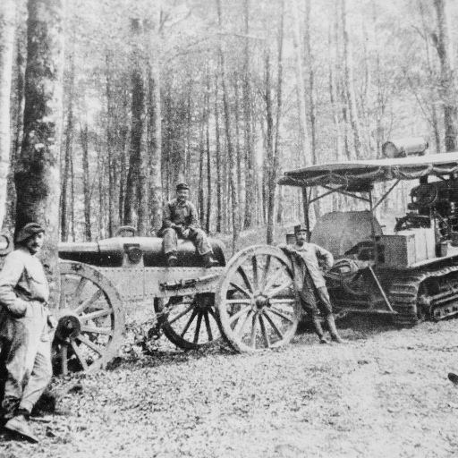 First Mechanized Tank Deployed on the Battlefield