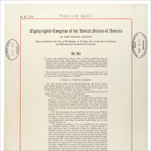 Civil Rights Act in the United States