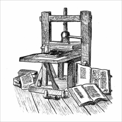 Invention of the Printing Press by Gutenberg